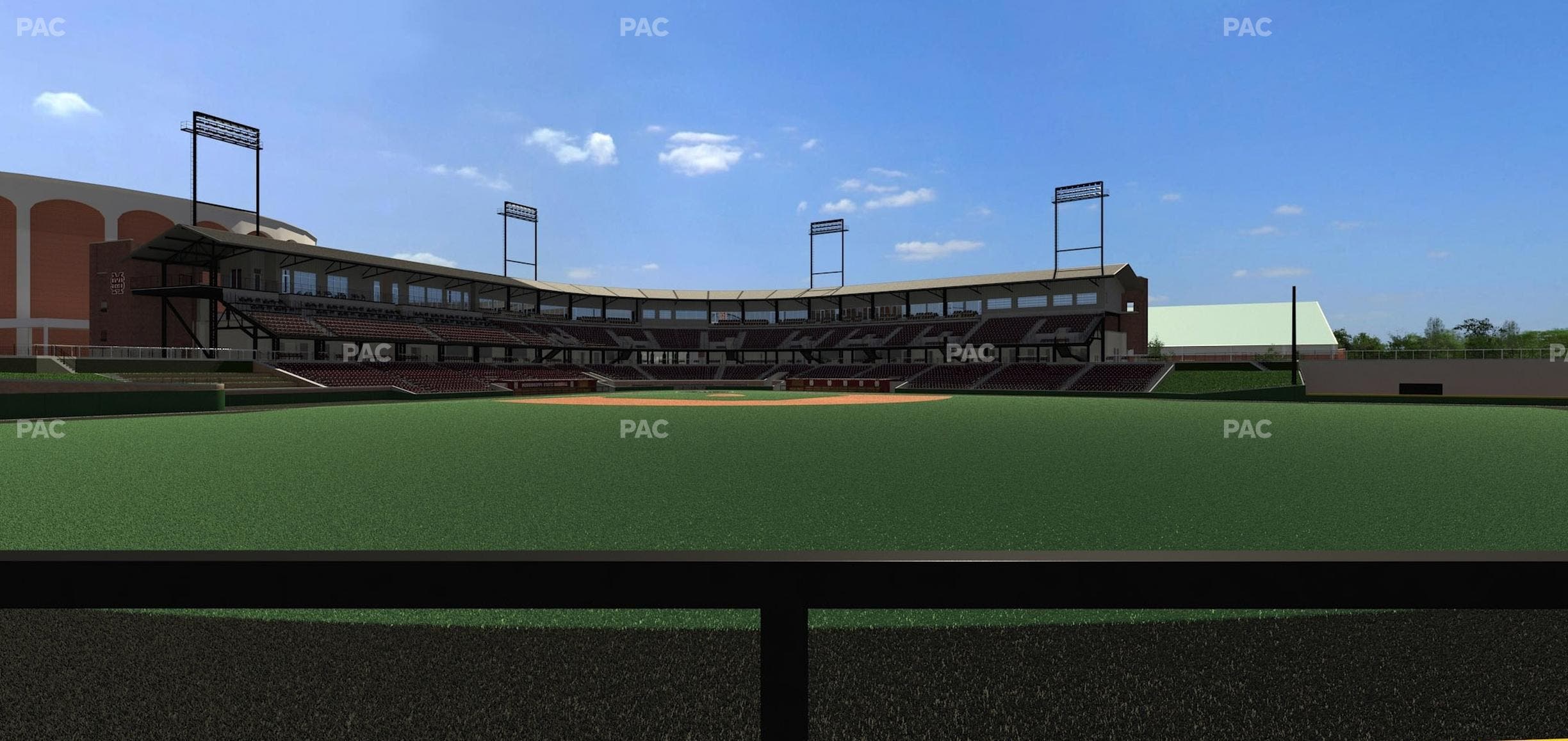 Dudy Noble Field - Section Left Field Lounge 34 Seat View