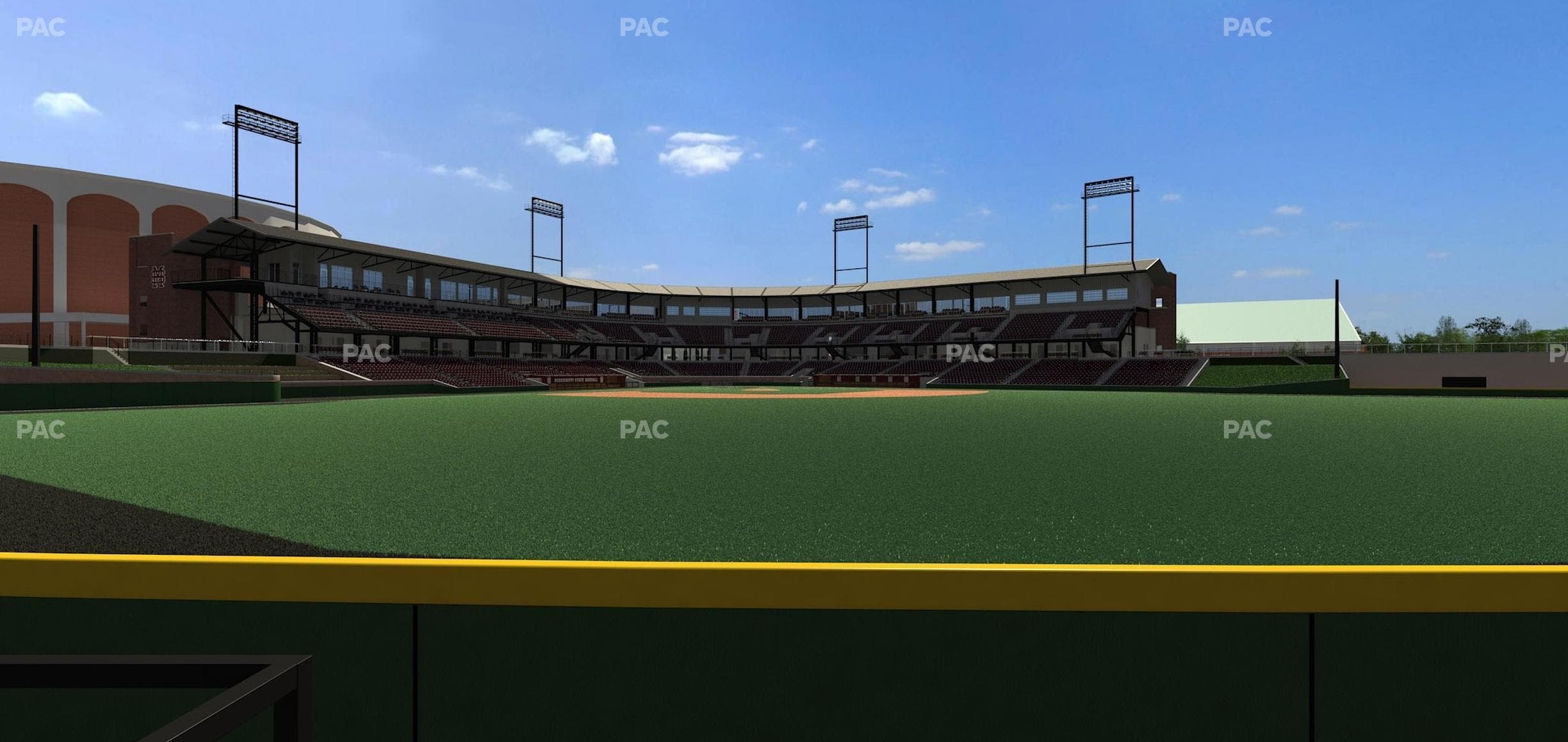 Dudy Noble Field - Section Left Field Lounge 36 Seat View