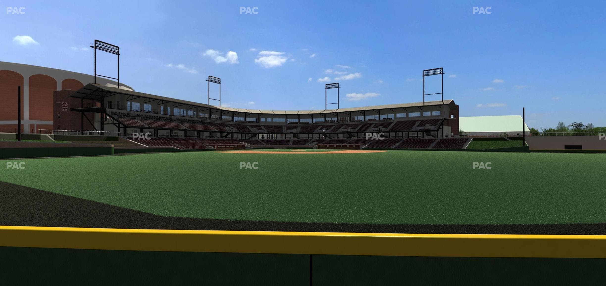 Dudy Noble Field - Section Left Field Lounge 37 Seat View