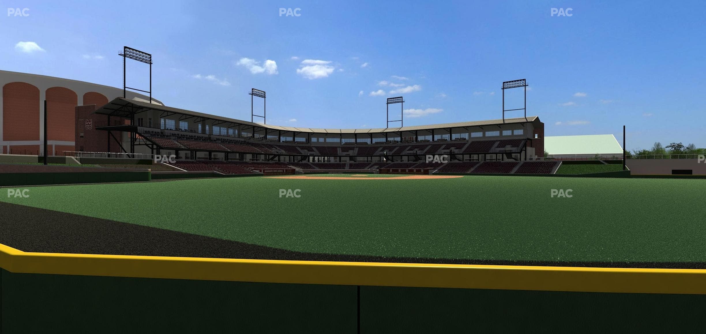 Dudy Noble Field - Section Left Field Lounge 38 Seat View
