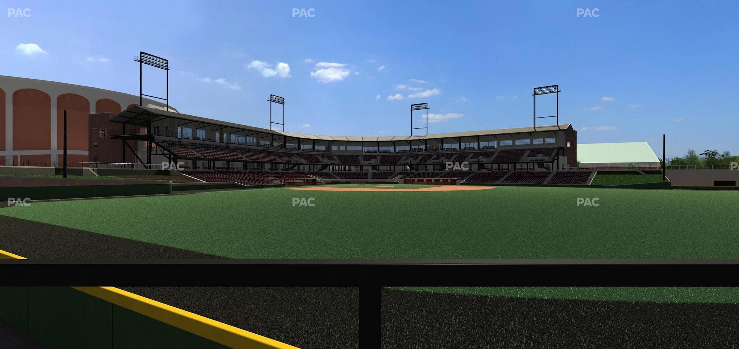 Dudy Noble Field - Section Left Field Lounge 39 Seat View