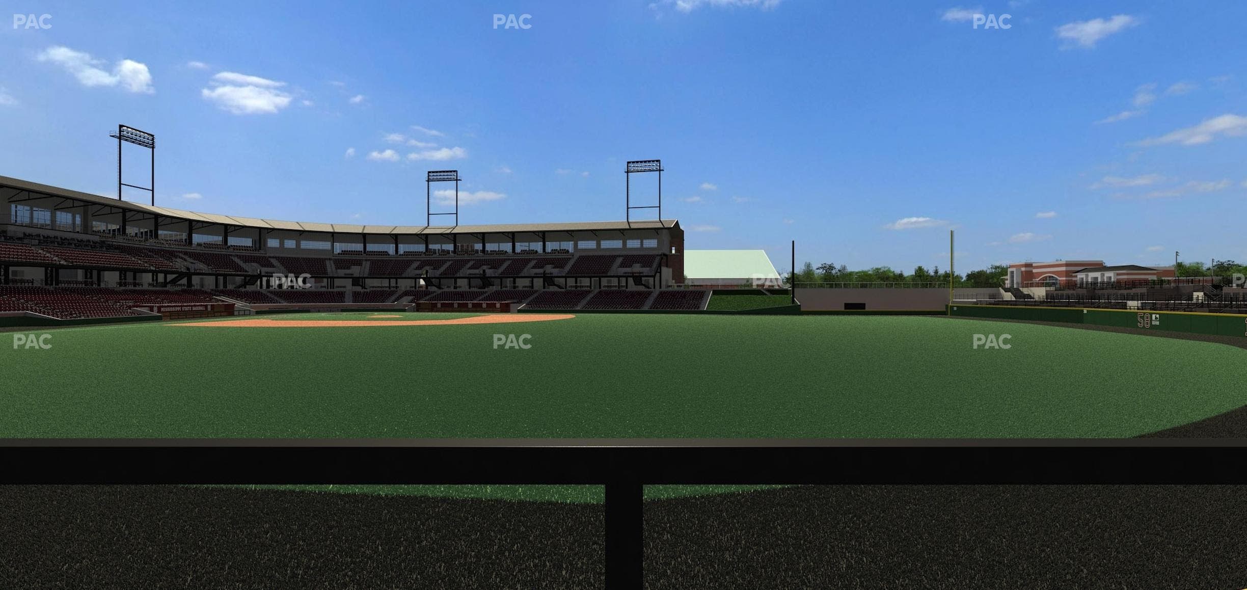 Dudy Noble Field - Section Left Field Lounge 40 Seat View