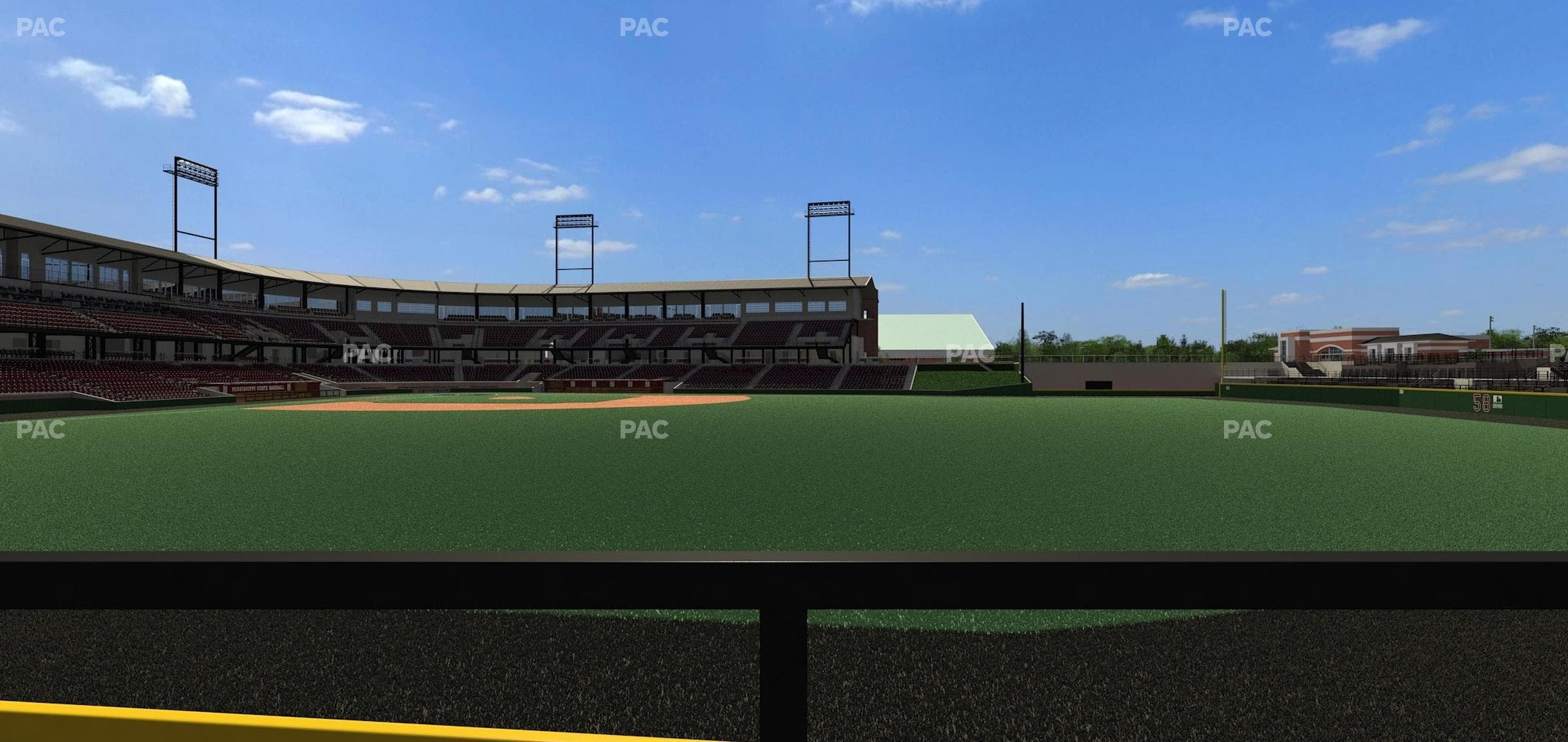 Dudy Noble Field - Section Left Field Lounge 41 Seat View