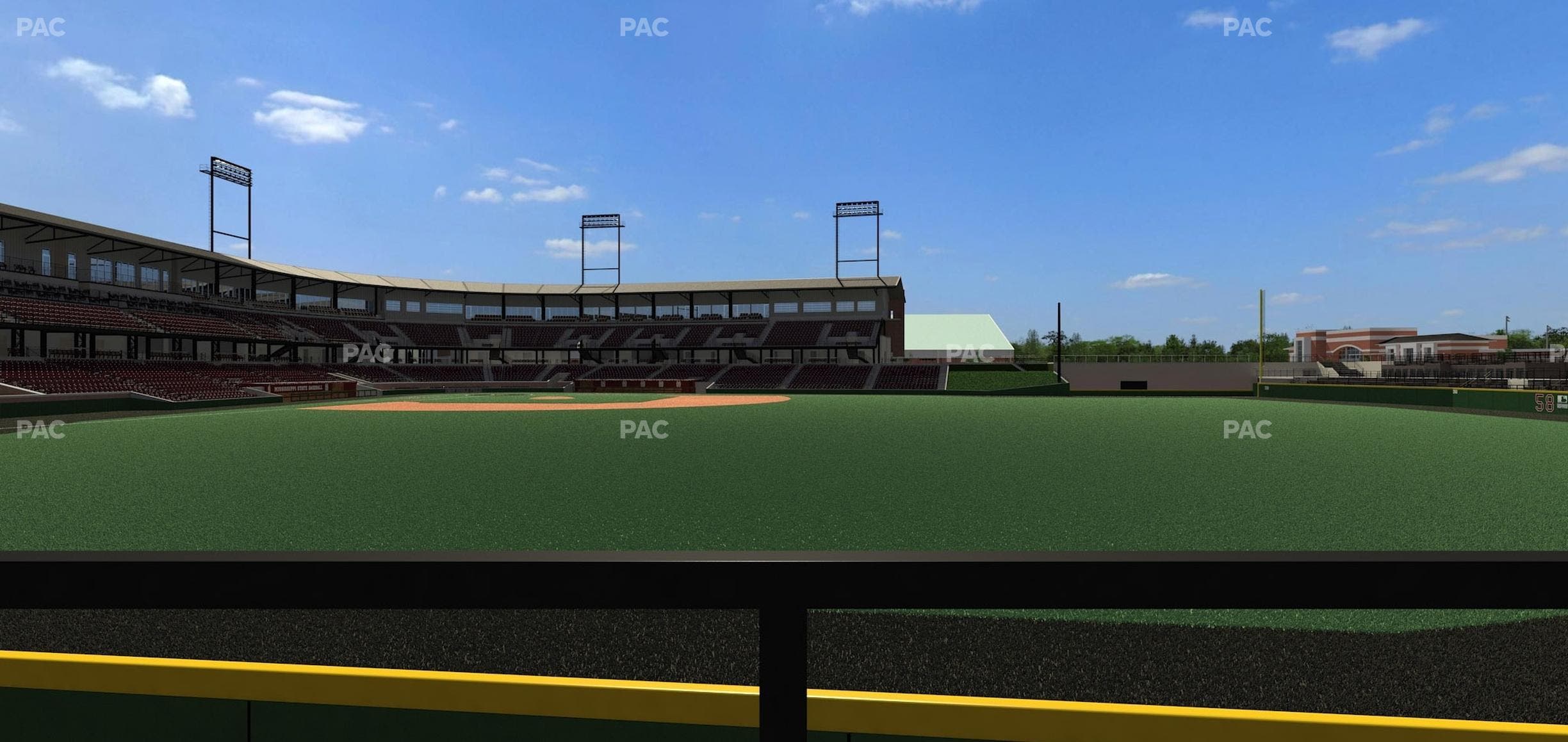 Dudy Noble Field - Section Left Field Lounge 43 Seat View
