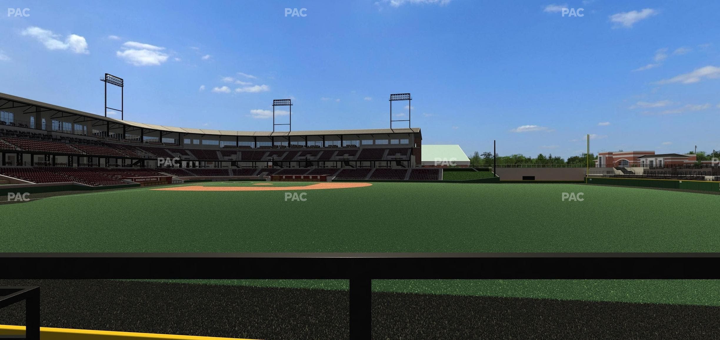 Dudy Noble Field - Section Left Field Lounge 44 Seat View