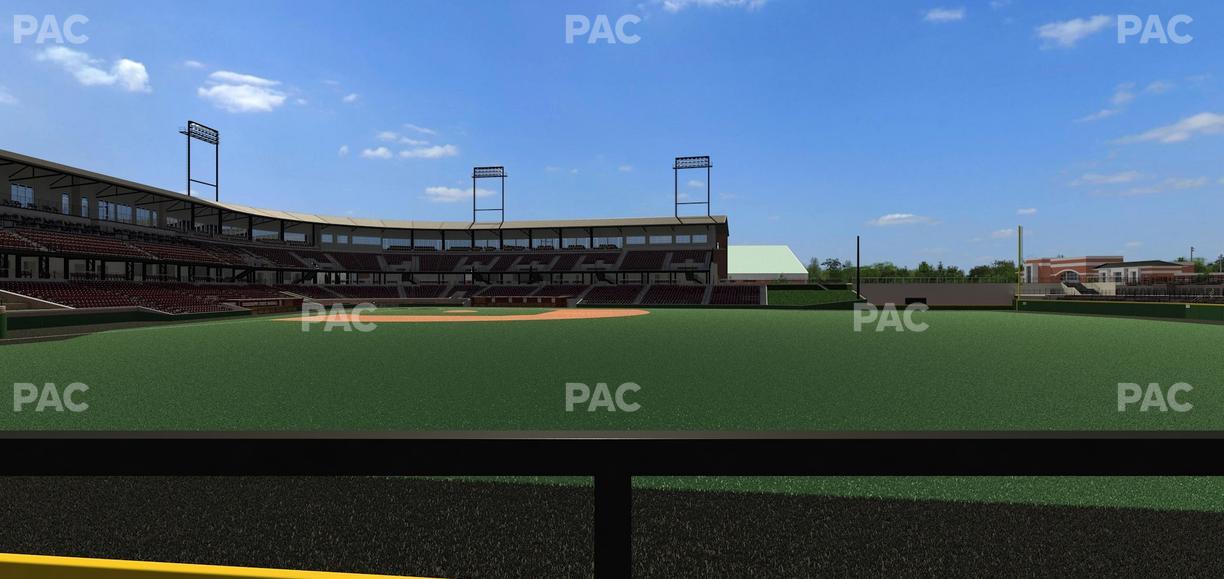 Dudy Noble Field - Section Left Field Lounge 45 Seat View