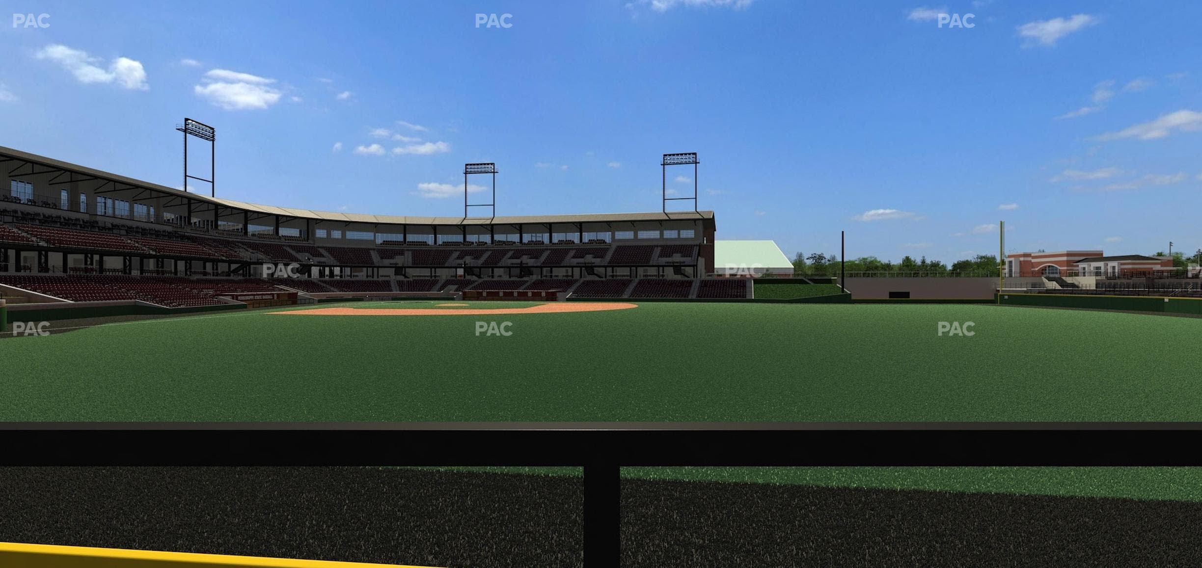 Dudy Noble Field - Section Left Field Lounge 45 Seat View