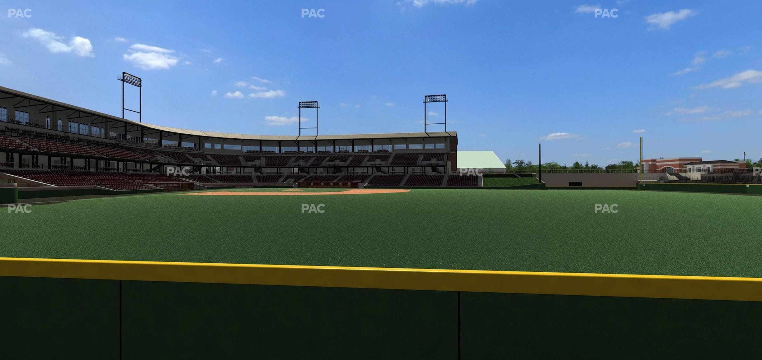Dudy Noble Field - Section Left Field Lounge 46 Seat View