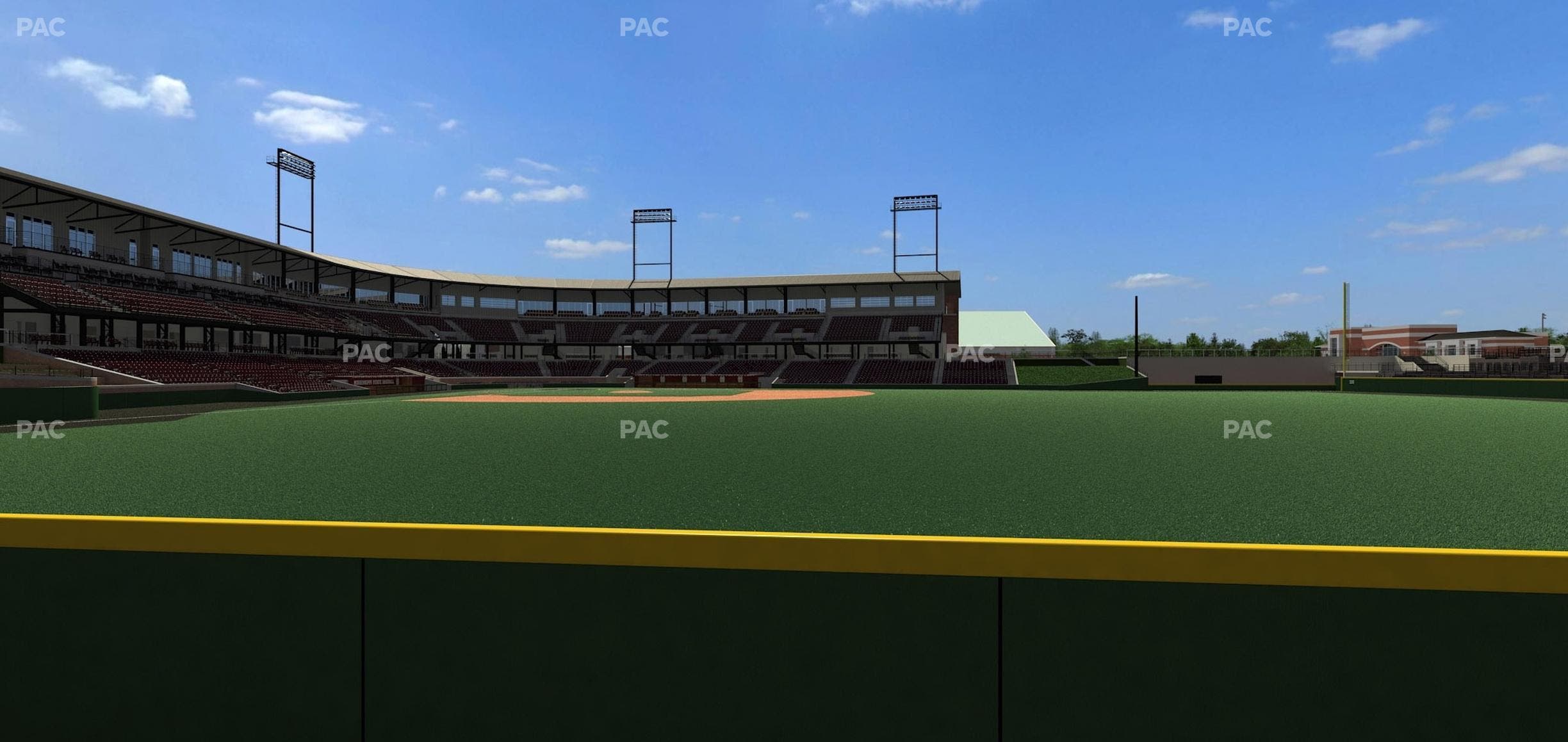 Dudy Noble Field - Section Left Field Lounge 47 Seat View