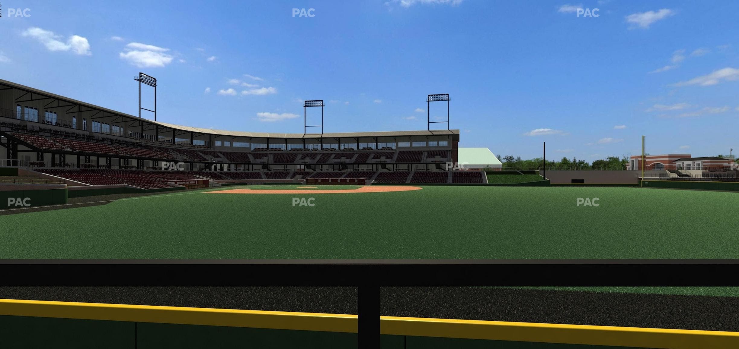 Dudy Noble Field - Section Left Field Lounge 48 Seat View