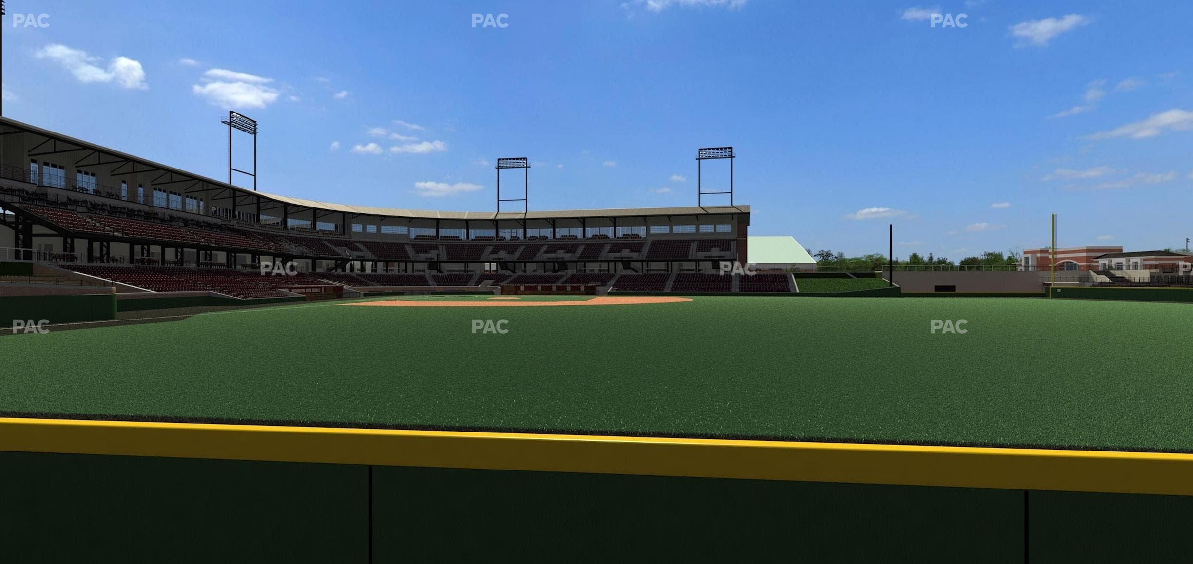Dudy Noble Field - Section Left Field Lounge 49 Seat View