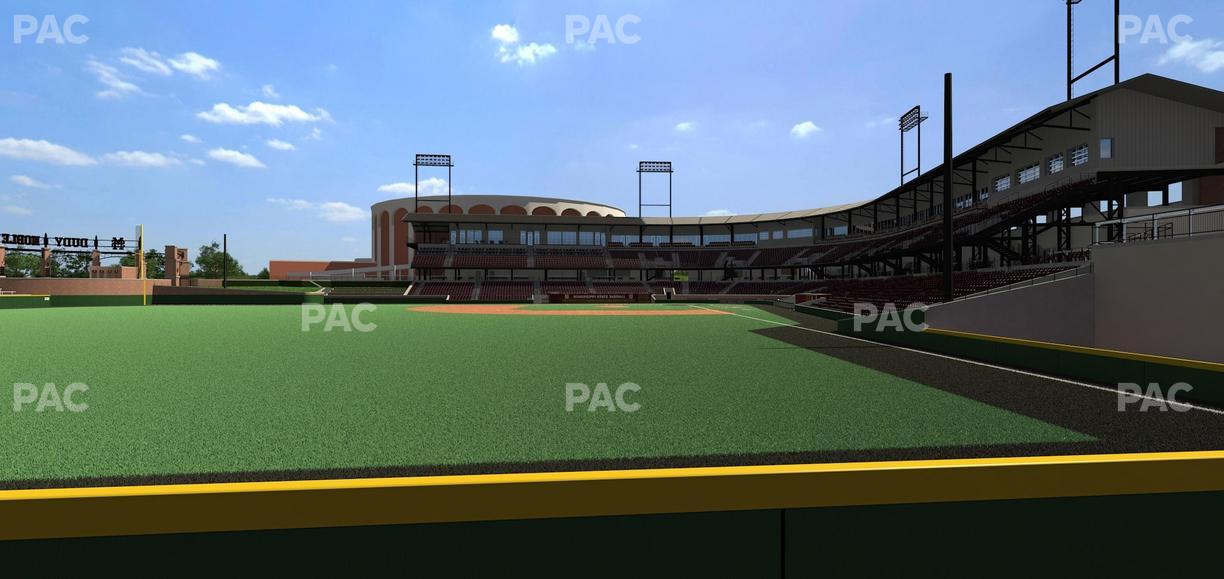 Dudy Noble Field - Section Left Field Lounge 5 Seat View