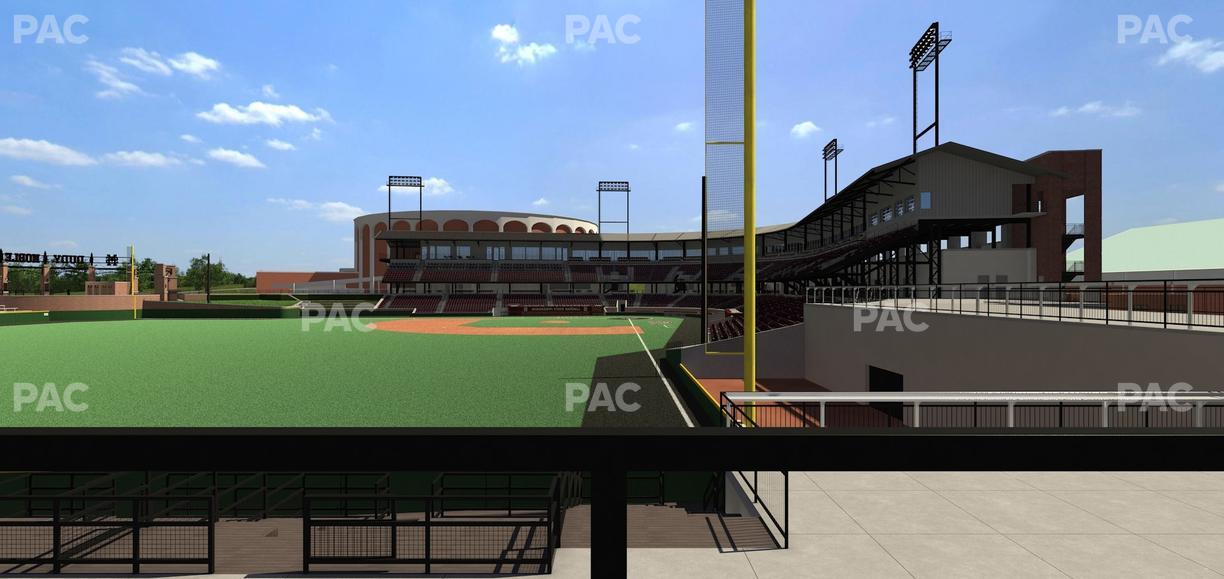 Dudy Noble Field - Section Left Field Lounge 51 Seat View