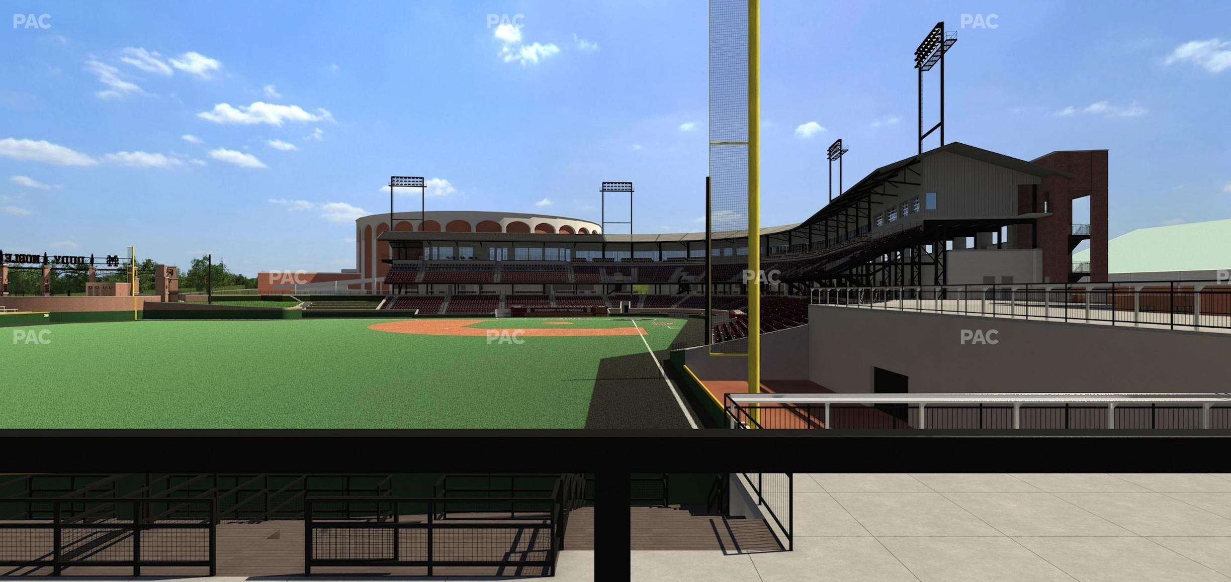 Dudy Noble Field - Section Left Field Lounge 51 Seat View