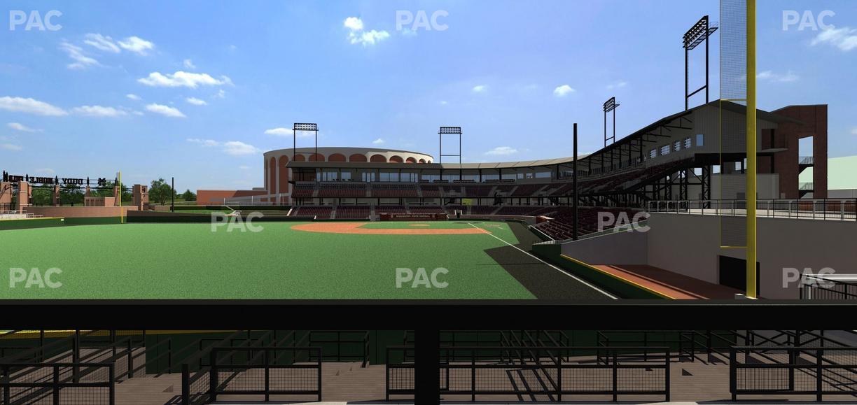 Dudy Noble Field - Section Left Field Lounge 54 Seat View