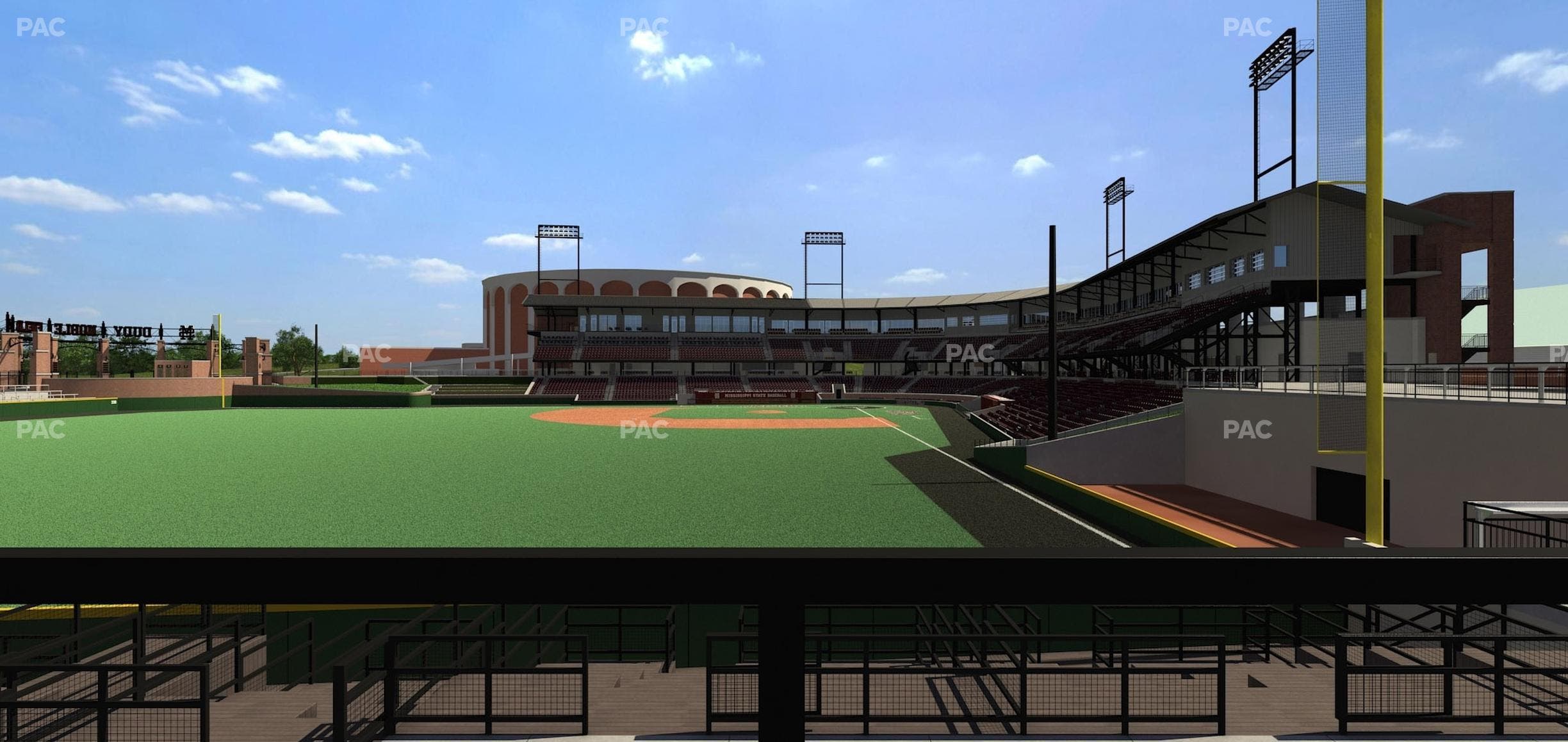 Dudy Noble Field - Section Left Field Lounge 54 Seat View