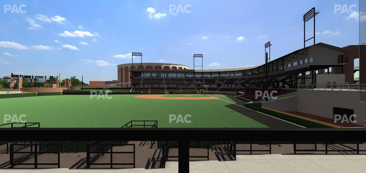 Dudy Noble Field - Section Left Field Lounge 56 Seat View