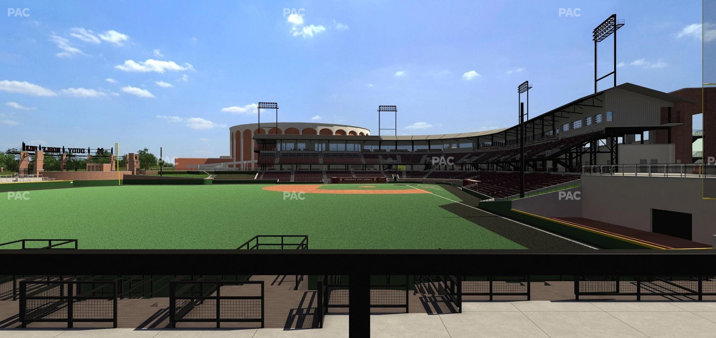 Dudy Noble Field - Section Left Field Lounge 56 Seat View