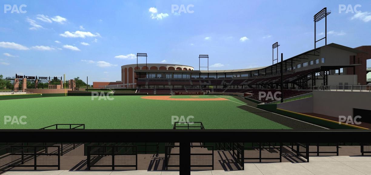 Dudy Noble Field - Section Left Field Lounge 57 Seat View