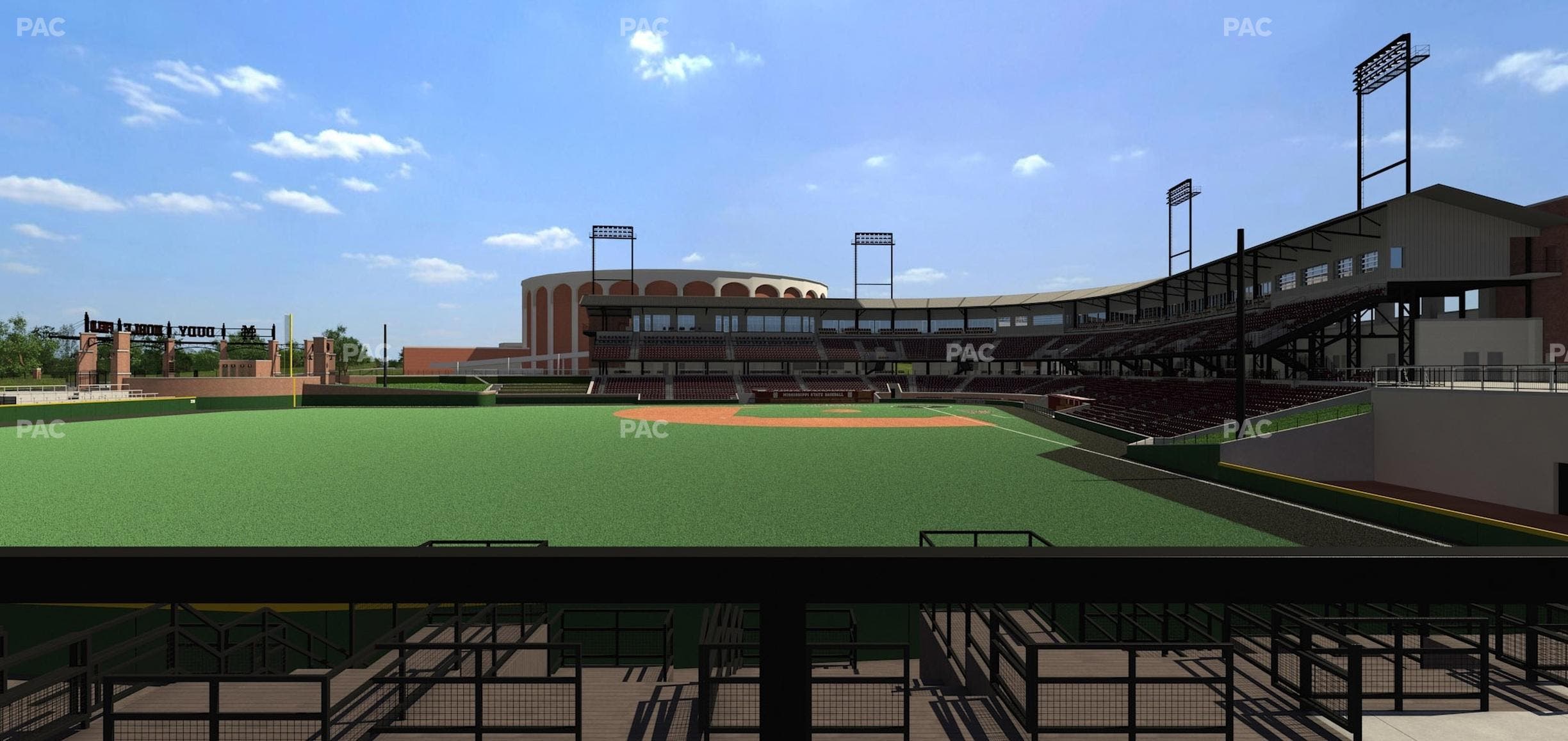 Dudy Noble Field - Section Left Field Lounge 58 Seat View