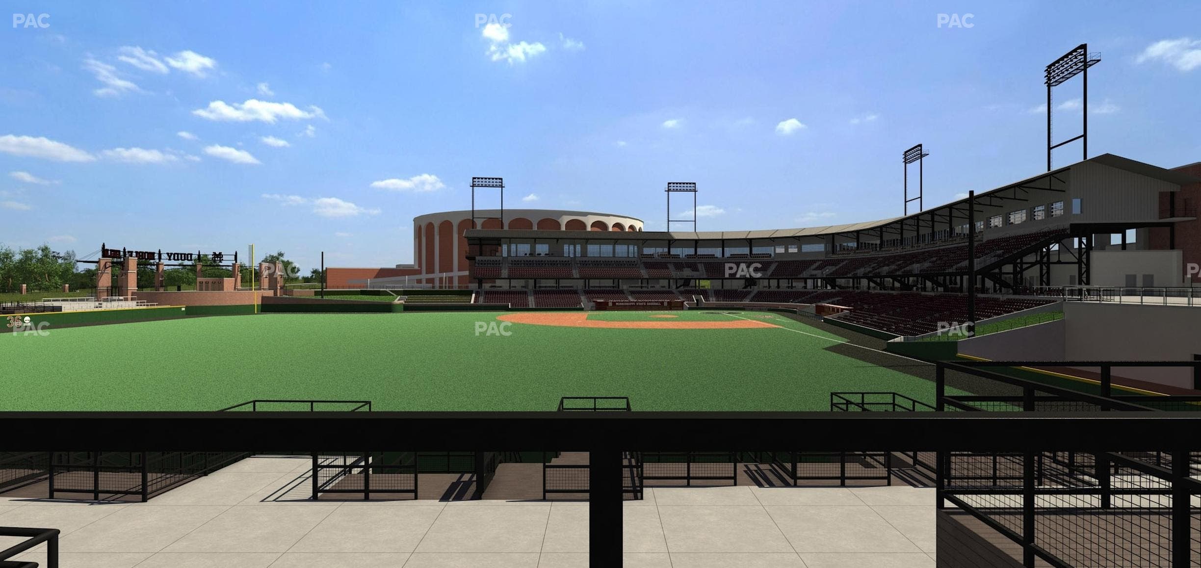 Dudy Noble Field - Section Left Field Lounge 59 Seat View