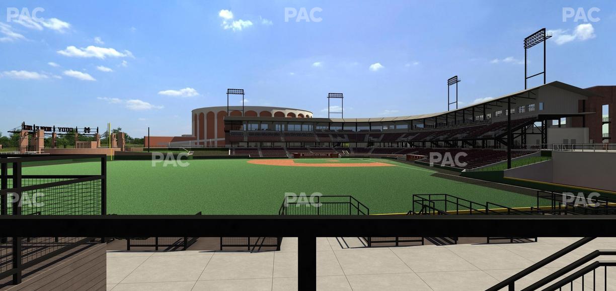 Dudy Noble Field - Section Left Field Lounge 60 Seat View