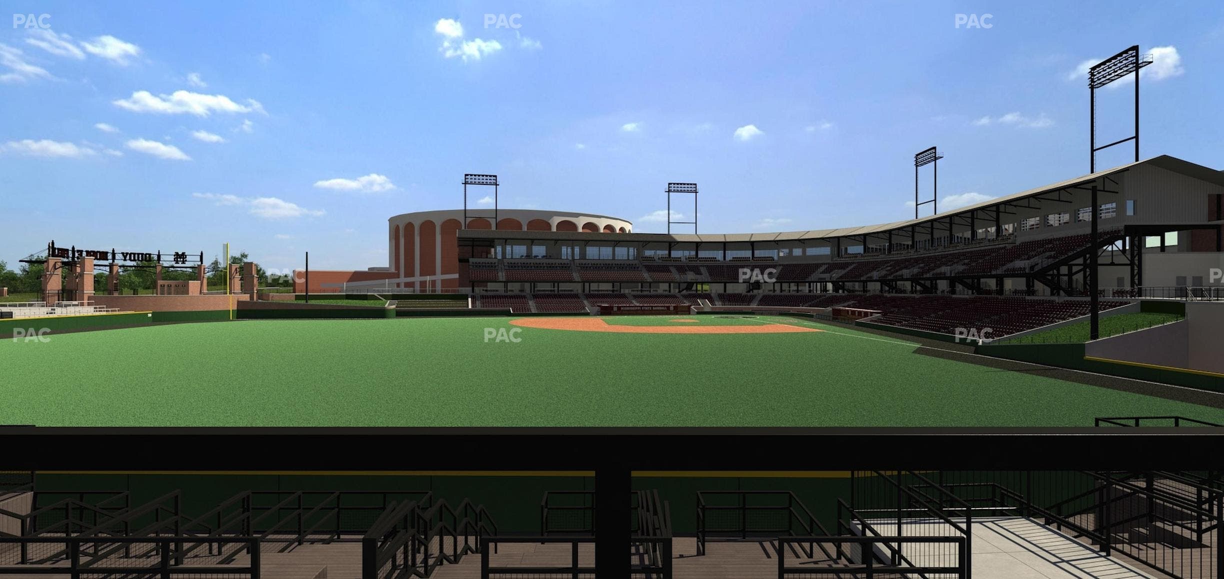 Dudy Noble Field - Section Left Field Lounge 61 Seat View
