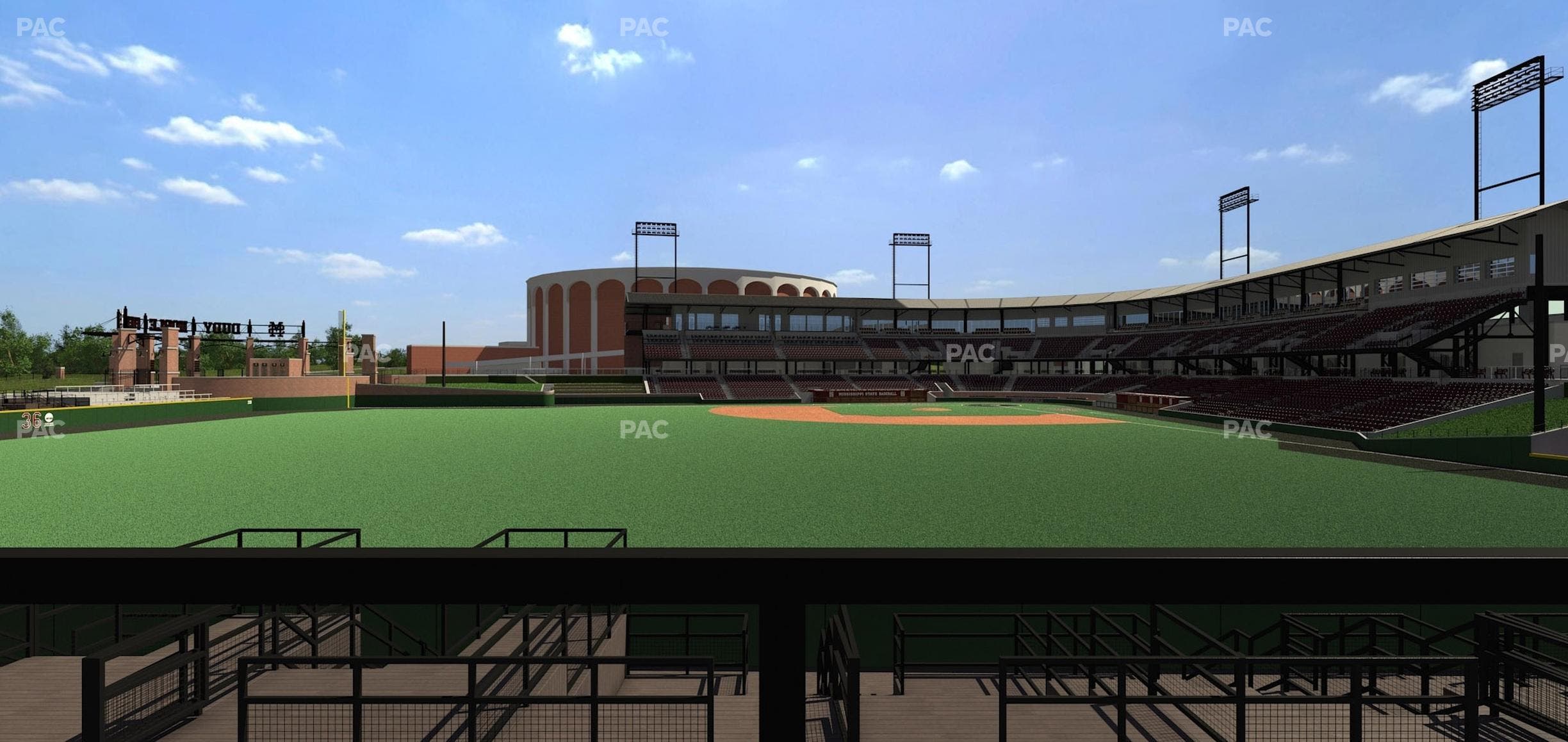 Dudy Noble Field - Section Left Field Lounge 64 Seat View