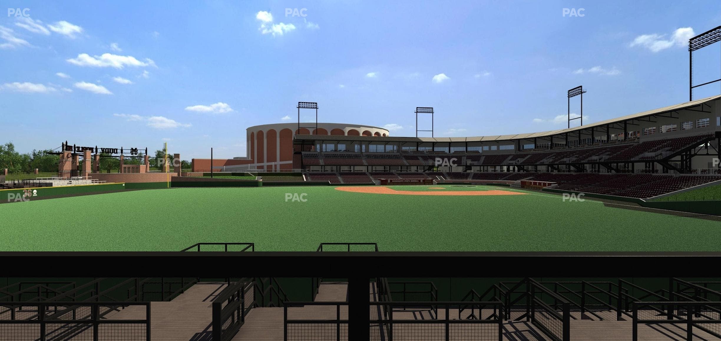 Dudy Noble Field - Section Left Field Lounge 65 Seat View