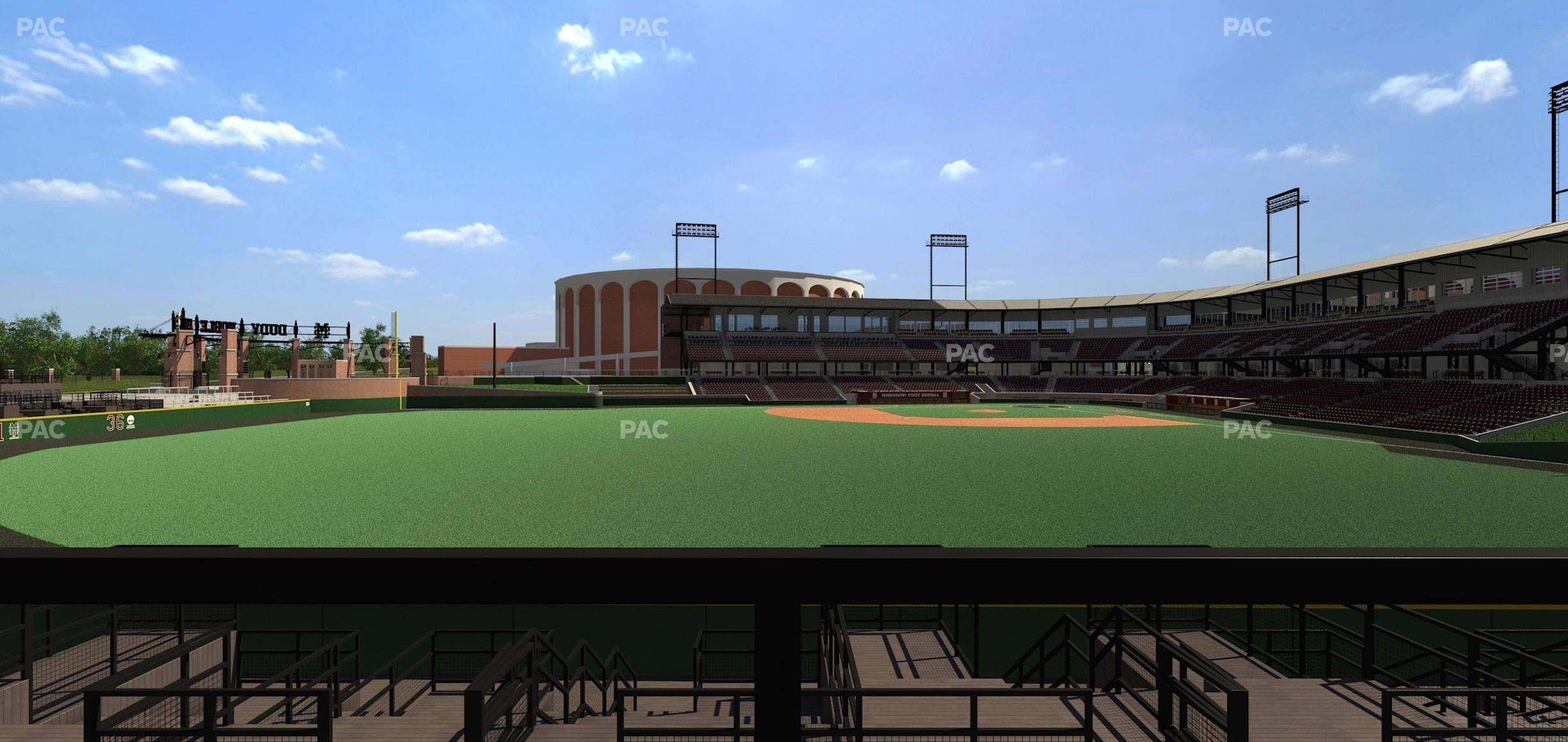 Dudy Noble Field - Section Left Field Lounge 67 Seat View