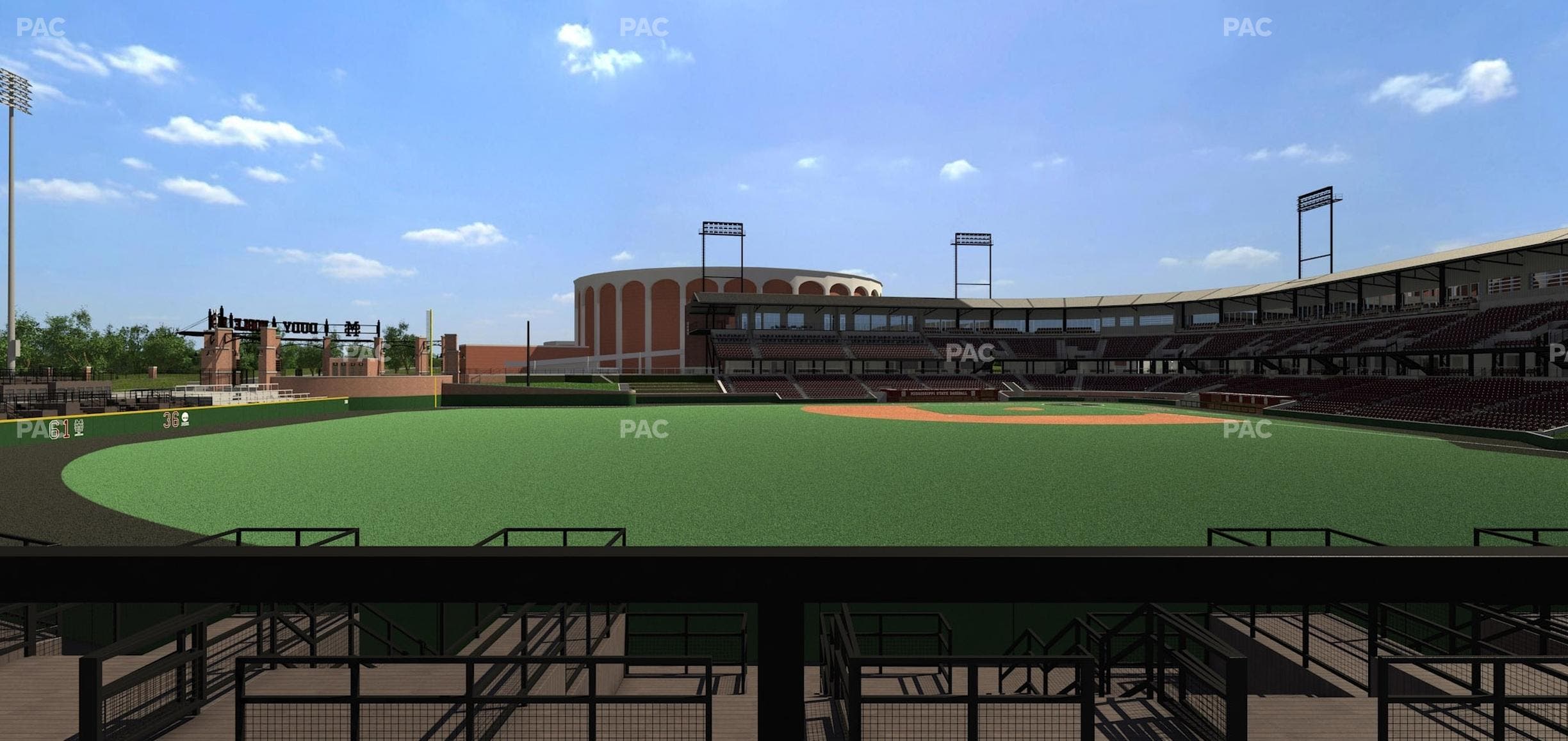 Dudy Noble Field - Section Left Field Lounge 69 Seat View