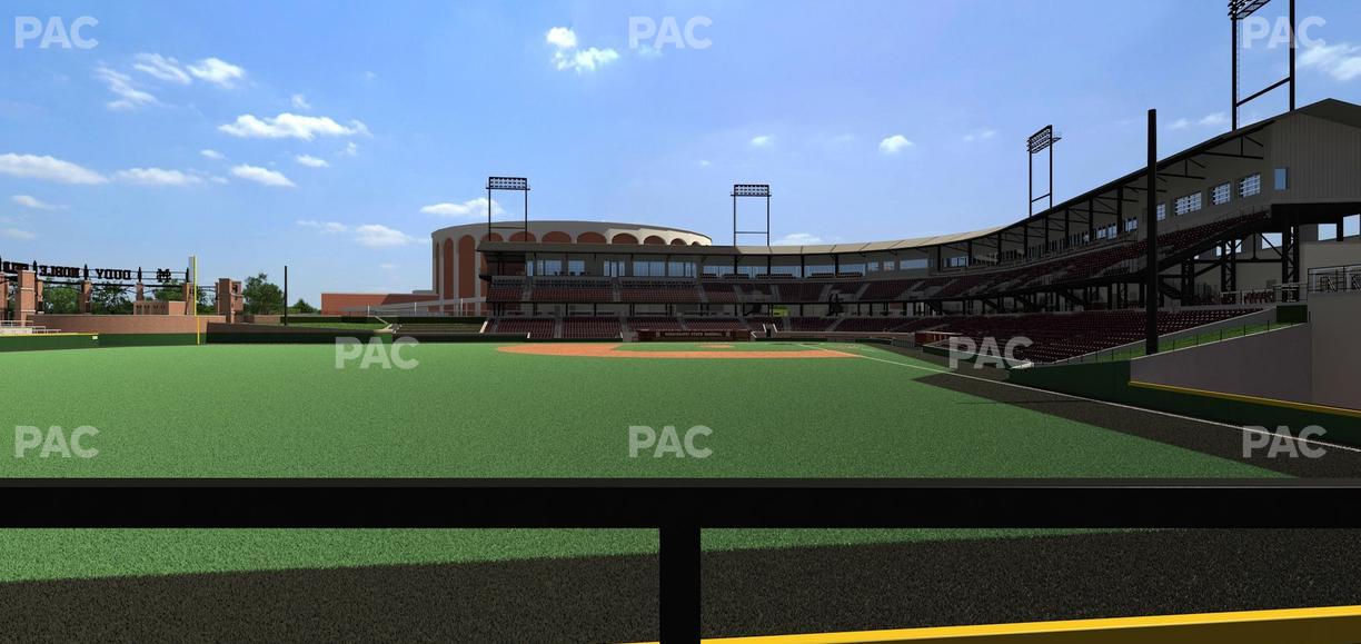 Dudy Noble Field - Section Left Field Lounge 7 Seat View