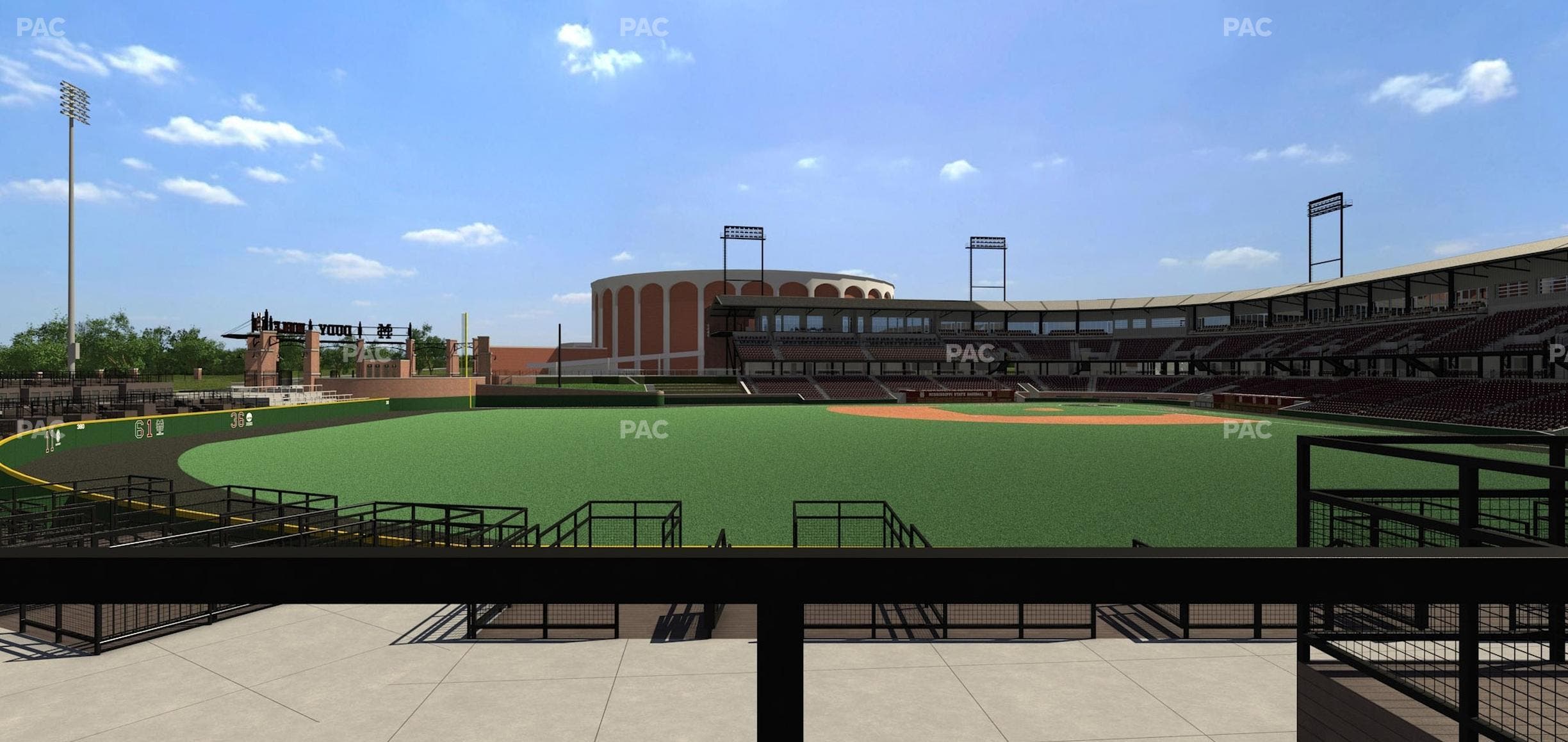 Dudy Noble Field - Section Left Field Lounge 70 Seat View