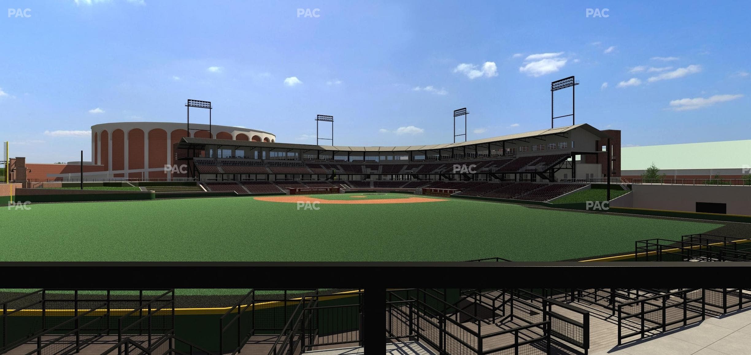 Dudy Noble Field - Section Left Field Lounge 72 Seat View