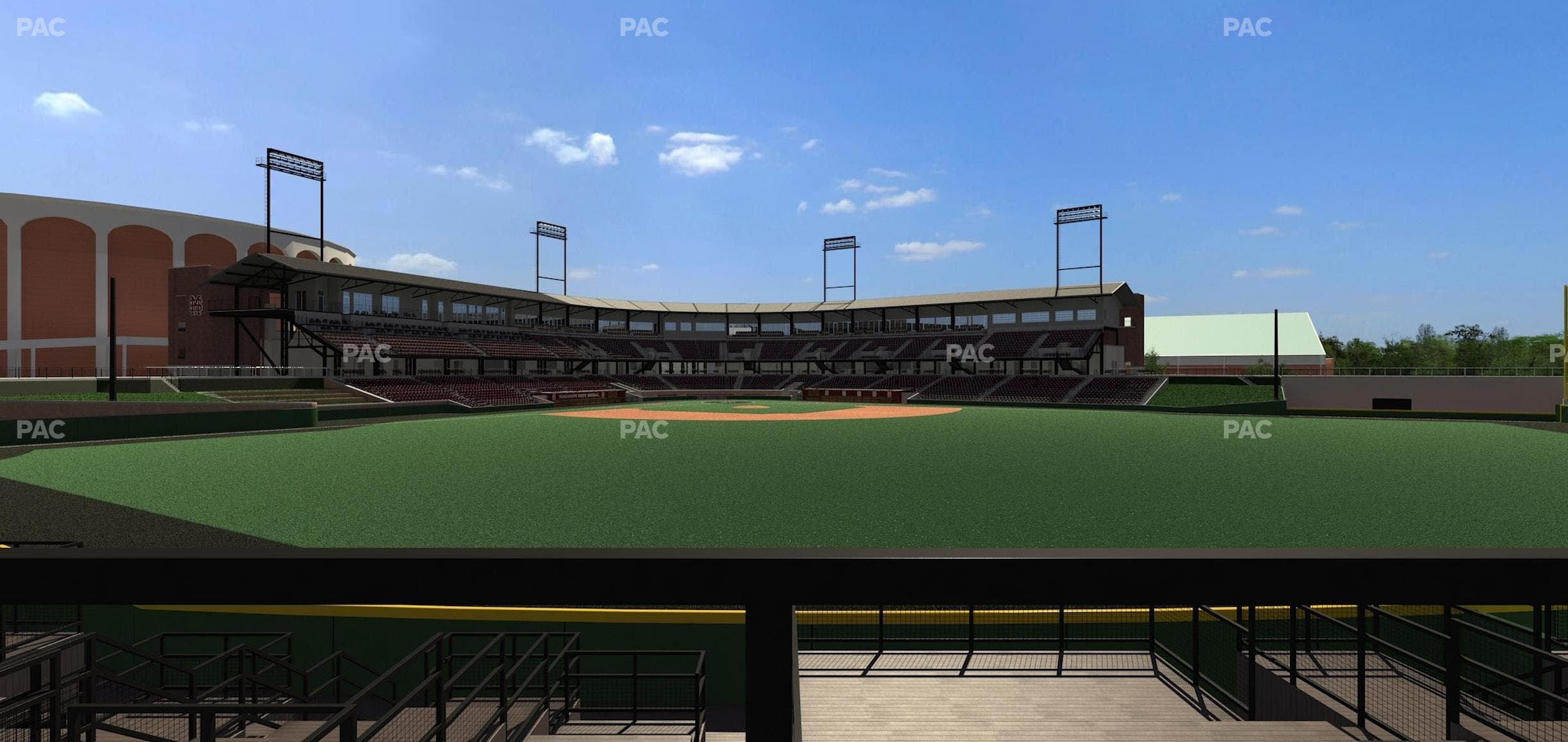 Dudy Noble Field - Section Left Field Lounge 80 Seat View