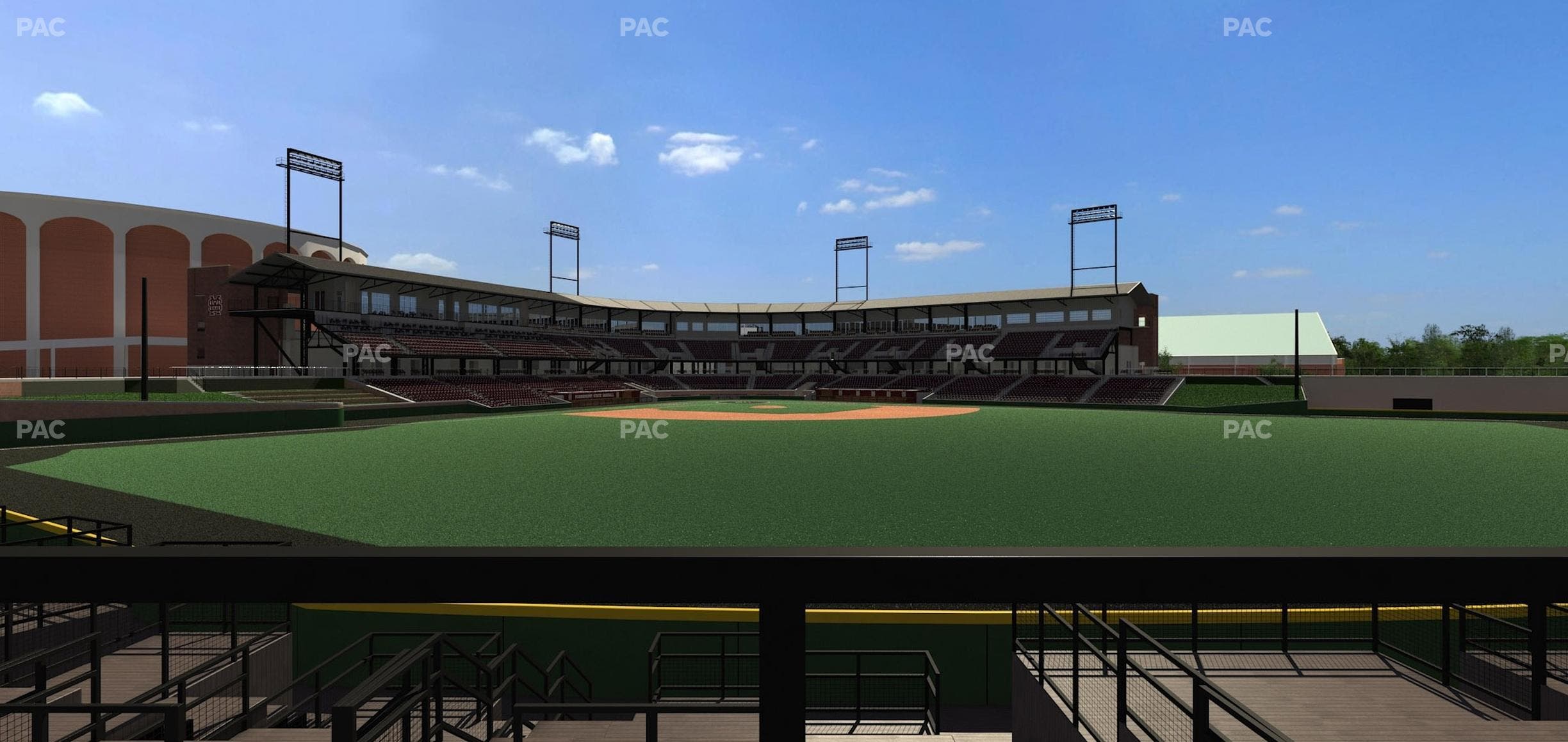 Dudy Noble Field - Section Left Field Lounge 81 Seat View