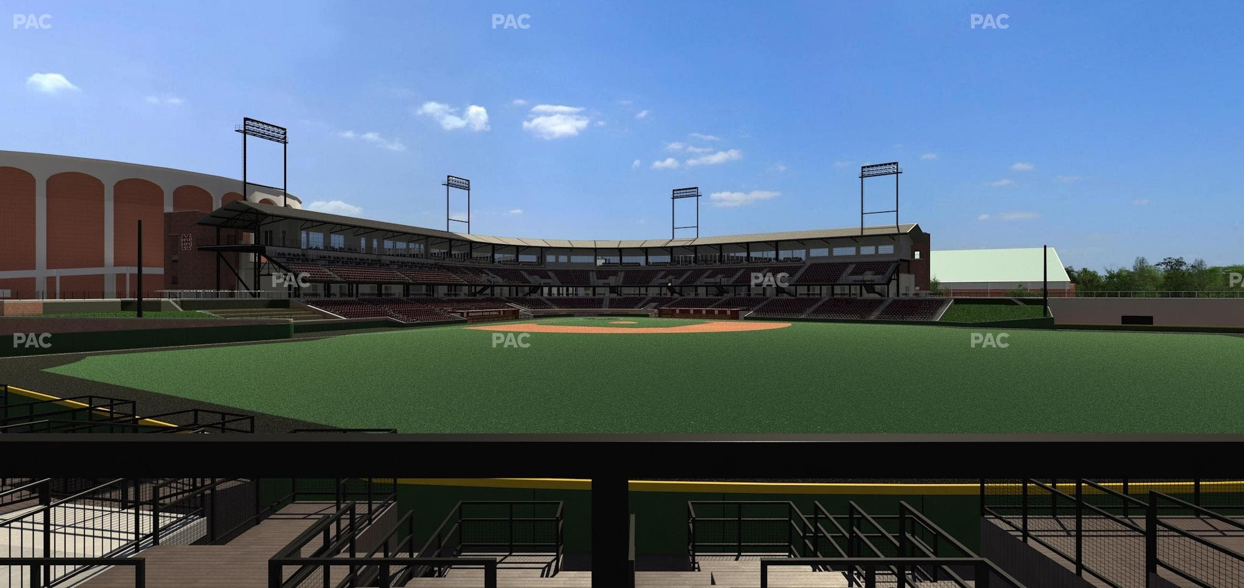 Dudy Noble Field - Section Left Field Lounge 82 Seat View