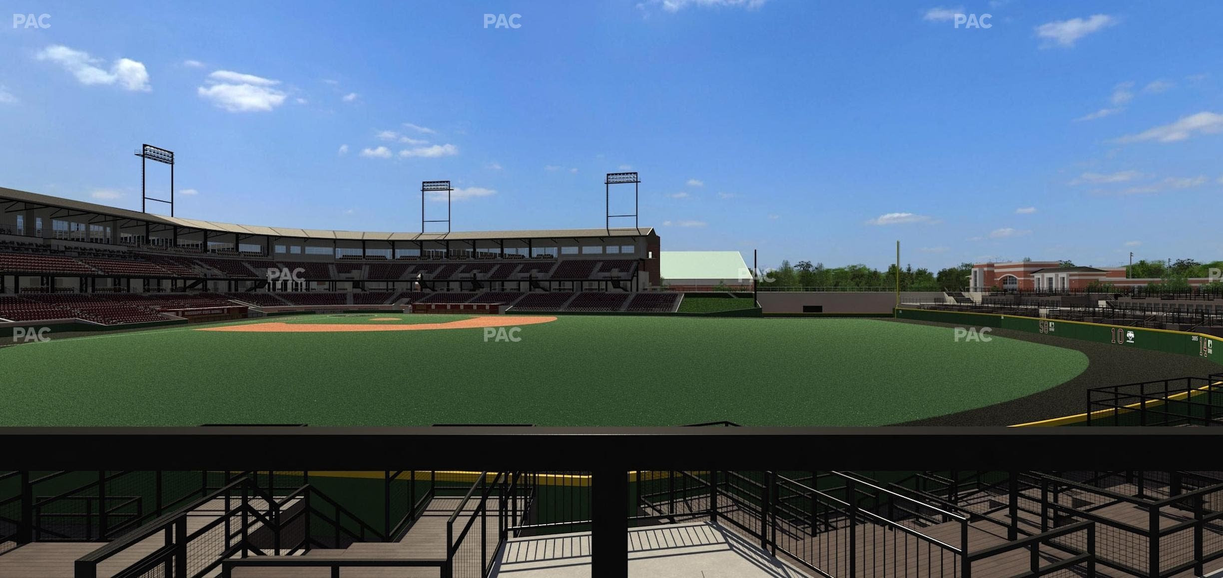Dudy Noble Field - Section Left Field Lounge 85 Seat View