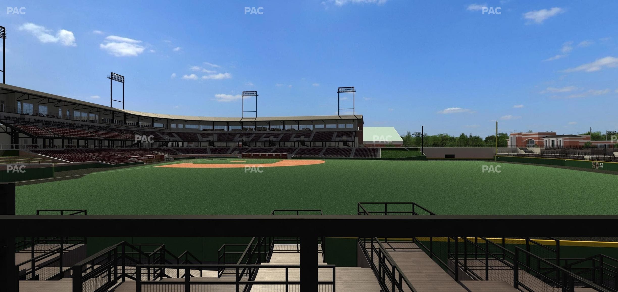 Dudy Noble Field - Section Left Field Lounge 91 Seat View