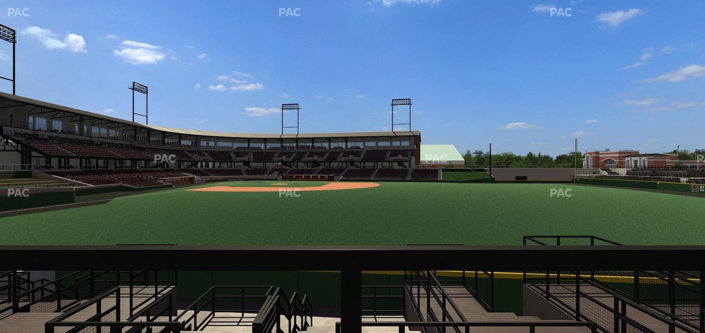 Dudy Noble Field - Section Left Field Lounge 92 Seat View