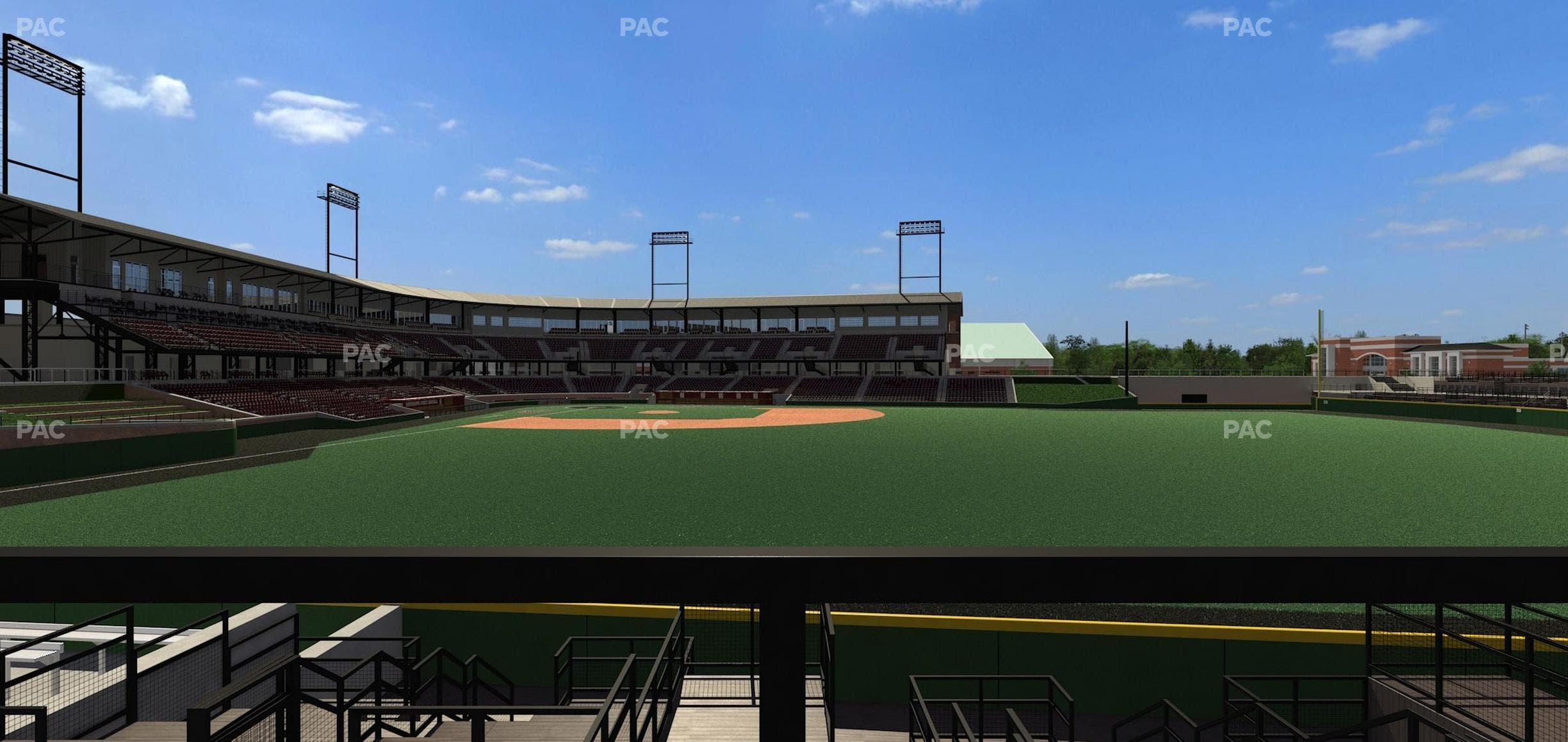 Dudy Noble Field - Section Left Field Lounge 94 Seat View