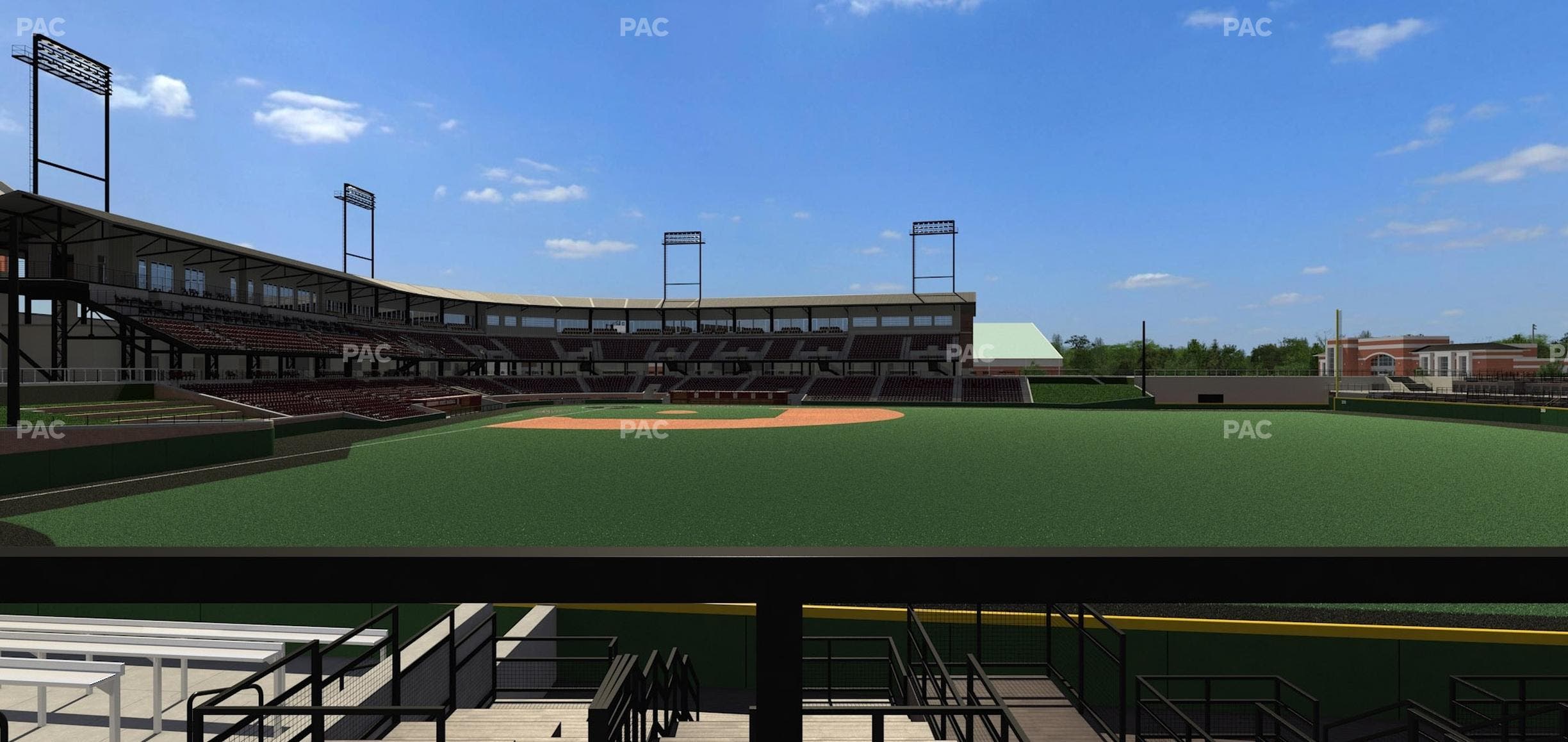 Dudy Noble Field - Section Left Field Lounge 95 Seat View