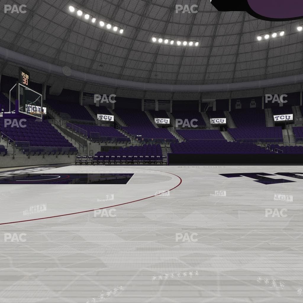 Ed & Rae Schollmaier Arena - Section Floor Seat View