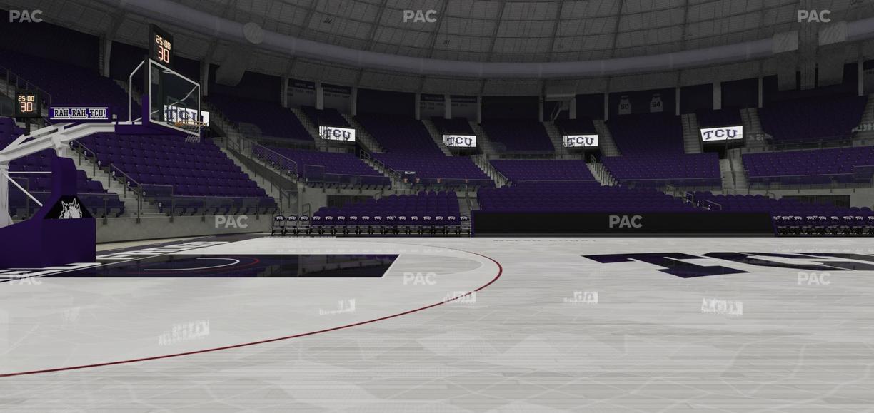 Ed & Rae Schollmaier Arena - Section Floor Seat View