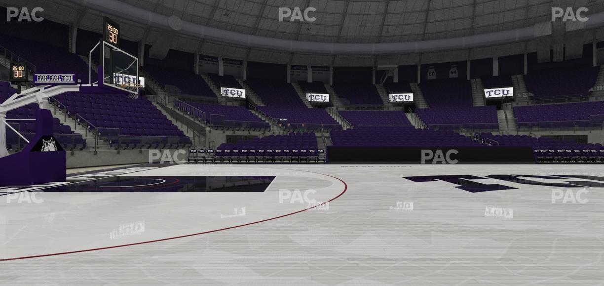 Ed & Rae Schollmaier Arena - Section Floor Seat View
