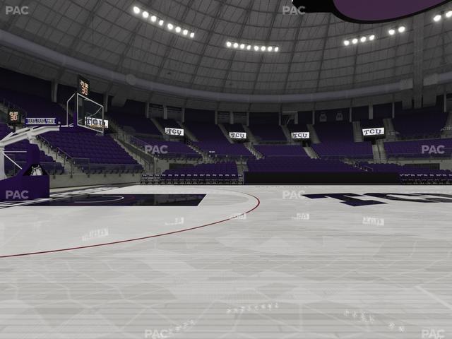 Ed & Rae Schollmaier Arena - Section Floor Seat View