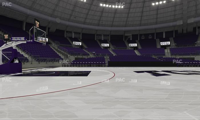 Ed & Rae Schollmaier Arena - Section Floor Seat View