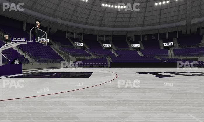 Ed & Rae Schollmaier Arena - Section Floor Seat View