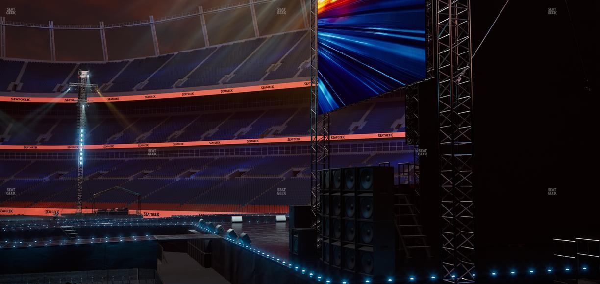 Empower Field at Mile High - Section 100 Seat View