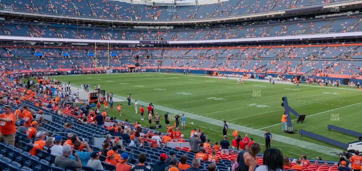 Empower Field at Mile High - Section 100 Seat View